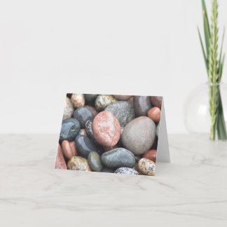 Lake Superior Rock Thank You Card