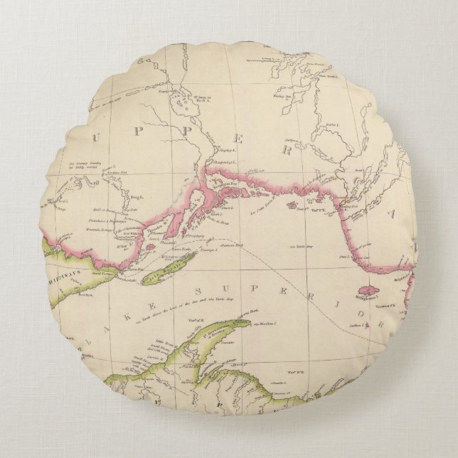 Lake Superior Round Cushion (Front)