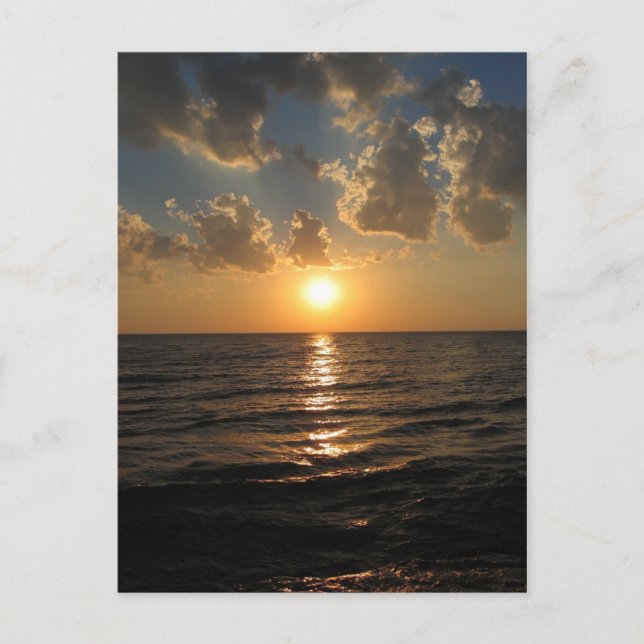 Lake Superior Sunset Postcard (Front)