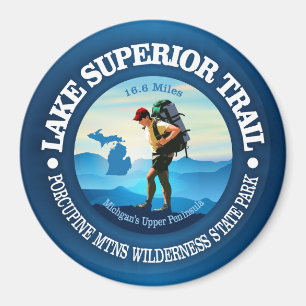 Lake Superior Trail (Hiker C) Magnet