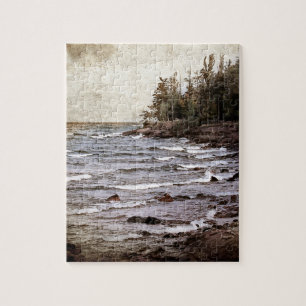 Lake Superior Waves Jigsaw Puzzle