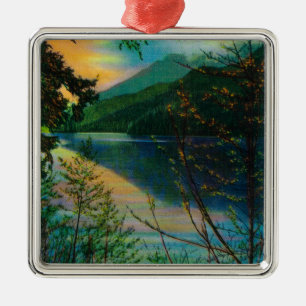Lake Sutherland new Port Angeles, WA Metal Tree Decoration