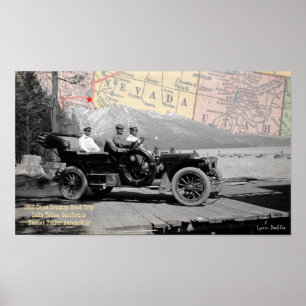 Lake Tahoe 1908 Poster