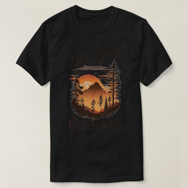 Lake Tahoe  1  T-Shirt (Design Front)