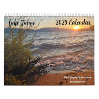 Lake Tahoe 2025 Calendar