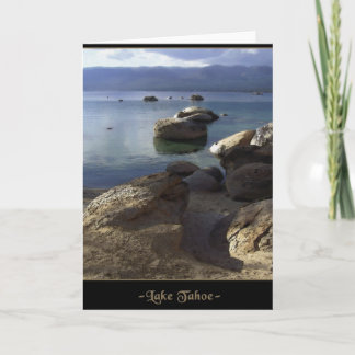Lake Tahoe Blank Note or Greeting Card