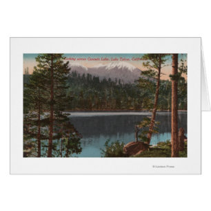 Lake Tahoe, CA - Looking Across Cascade Lake