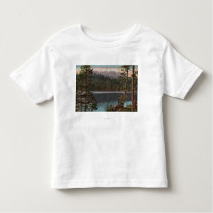 Lake Tahoe, CA - Looking Across Cascade Lake Toddler T-Shirt