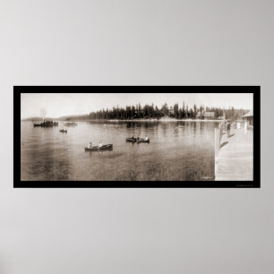 Lake Tahoe, CA Photo 1908 Poster