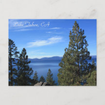 Lake Tahoe, CA Postcard