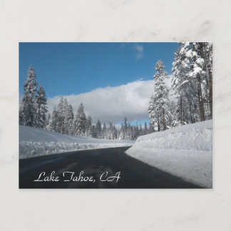 Lake Tahoe, CA Postcard