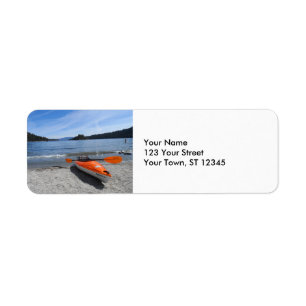 Lake Tahoe, CA Return Address Label