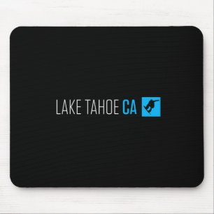 Lake Tahoe Ca Snowboard Box Type Mouse Pad