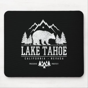 Lake Tahoe California - Bear Mountains Nature Camp Mouse Pad