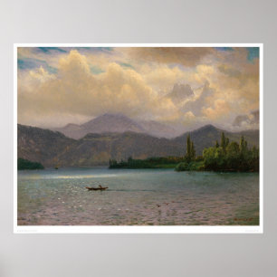Lake Tahoe, California by Bierstadt (0102a) Poster