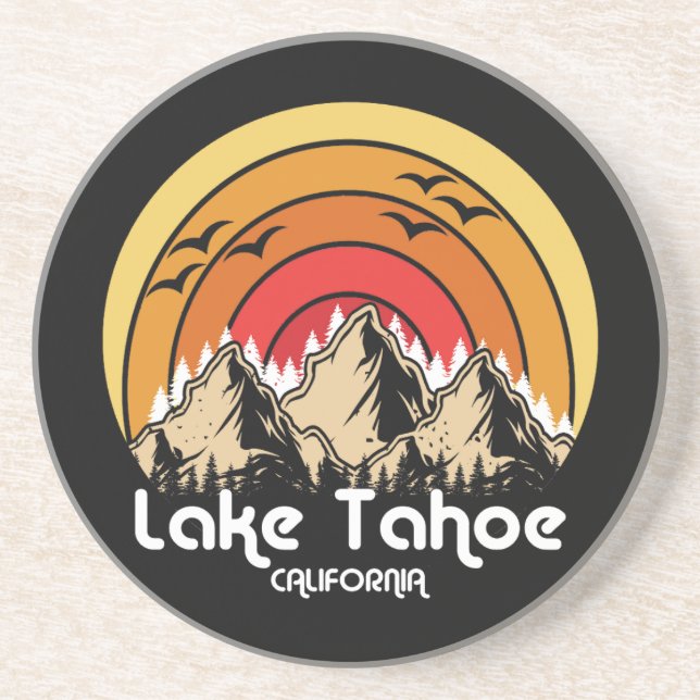 Lake Tahoe,California Coaster (Front)