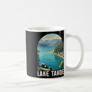 Lake Tahoe California Nevada Mountain Hiking Skiin Coffee Mug
