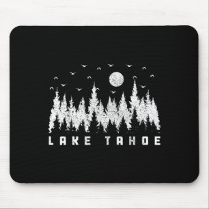 Lake Tahoe California Nevada Nature Lover Forest Mouse Pad
