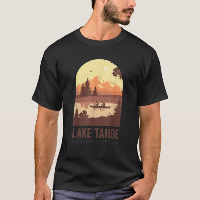 Lake Tahoe California Nevada Summer Kayaking at La T-Shirt (Front)