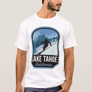 Lake Tahoe California Ski Mountain T-Shirt