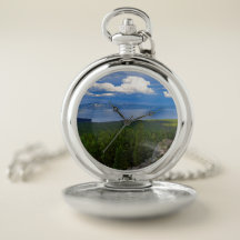 Lake Tahoe California Souvenir Pocket Watch