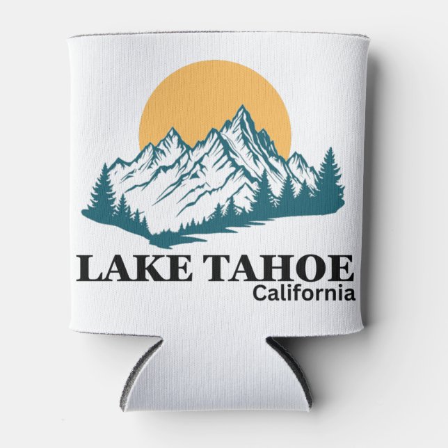 LAKE TAHOE  CAN COOLER (Front)