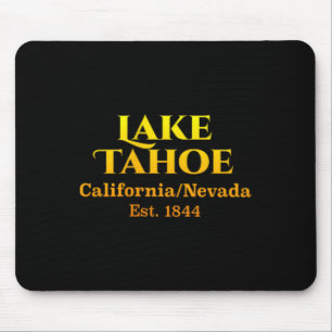 Lake Tahoe Design Chest Pocket Logo Deer 2-sided Mouse Pad