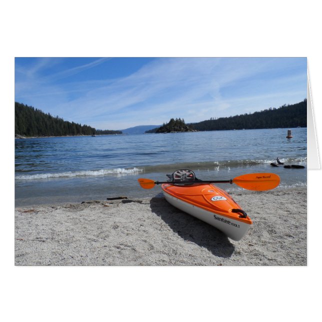 Lake Tahoe Kayak (Front Horizontal)