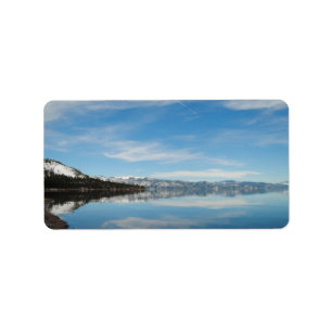 Lake Tahoe Label/ Just fill in your information Label