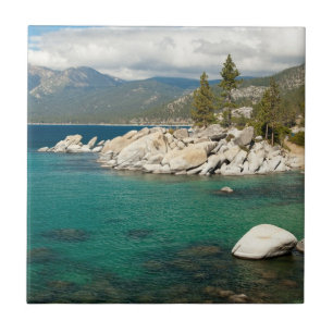 Lake Tahoe Landscape Ceramic Tile