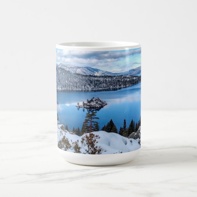 LAKE TAHOE LANDSCAPE COFFEE MUG (Center)