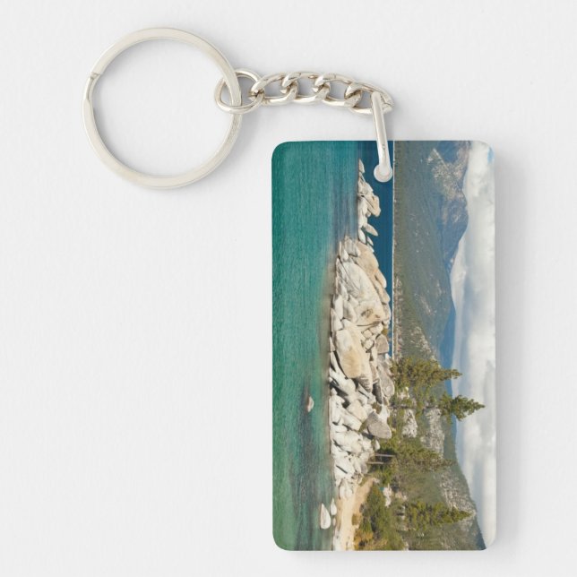 Lake Tahoe Landscape Key Ring (Front)