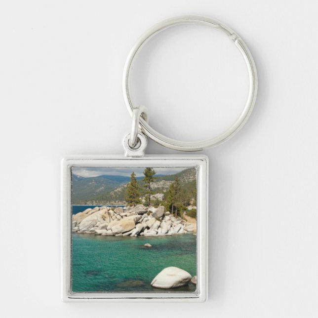 Lake Tahoe Landscape Key Ring (Front)
