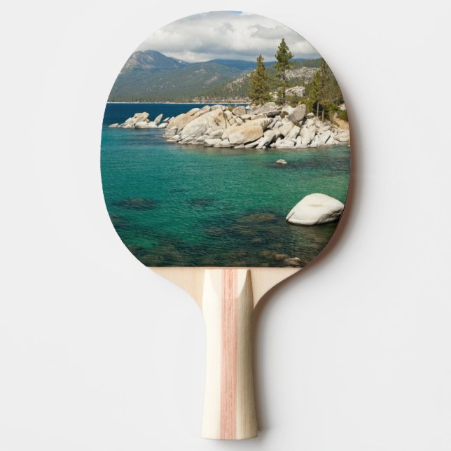 Lake Tahoe Landscape Ping Pong Paddle (Front)