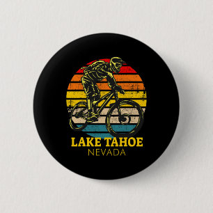 Lake Tahoe Nevada Mountain Biking _1  6 Cm Round Badge