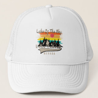 Lake Tahoe Nevada Personalise Custom Name T-Shirt Trucker Hat