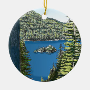 Lake Tahoe Ornament