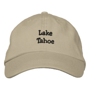 Lake Tahoe Personalised Adjustable Hat