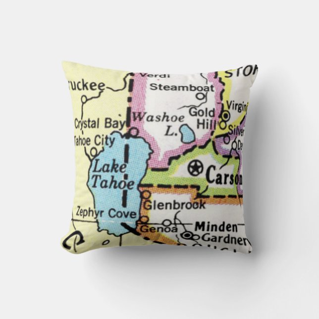 Lake Tahoe Pillow (Front)