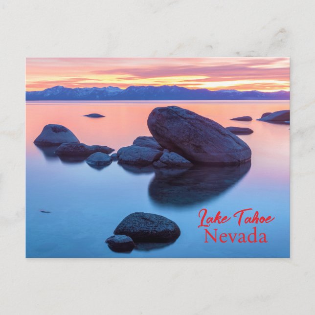 Lake Tahoe Postcard (Front)