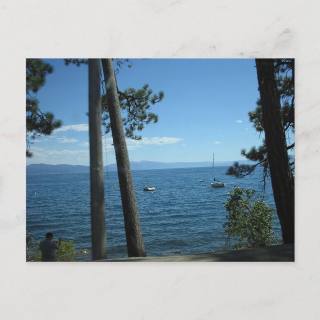 Lake Tahoe Postcard (Front)