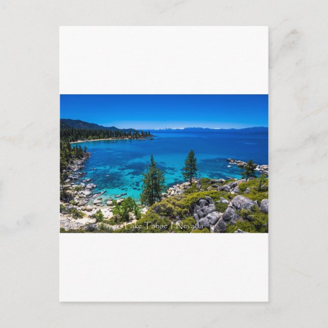 Lake Tahoe Postcard (Front)
