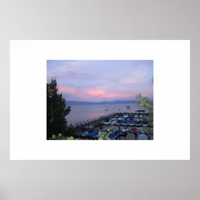 Lake Tahoe Poster (Front)