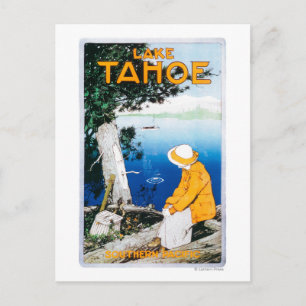 Lake Tahoe Promotional PosterLake Tahoe, CA Postcard