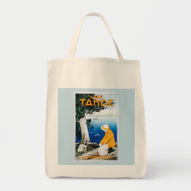 Lake Tahoe Promotional PosterLake Tahoe, CA Tote Bag (Front)