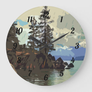 Lake Tahoe Sand Harbour Clock
