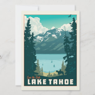Lake Tahoe   Save the Date - Photo