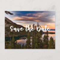 Lake Tahoe - Save the Date Postcard