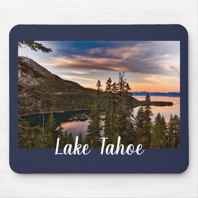 Lake Tahoe Scenic View Mouse Pad (Front)