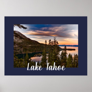 Lake Tahoe Scenic View Poster